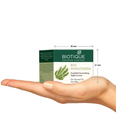 Biotique Firming Face & Body Cream - Bio Wheat Germ (55gm) | Anti-Aging Moisturizer for All Skin Types | Shop Internationally - Buy Online on GoSupps.com