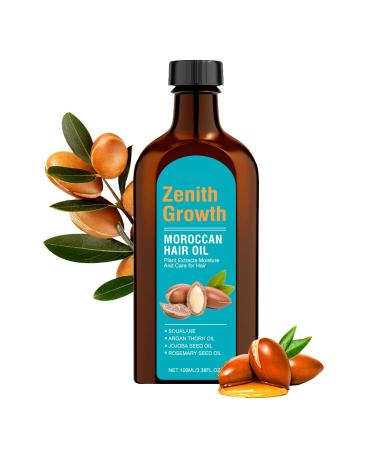 Argan Hair Oil Moisturizing Hair Oil Serum with Argan Oil from Morocco Argan Oil Hair for Natural Hair Growth Intensively Nourishing Hair Care Oil for Dry Brittle Hair