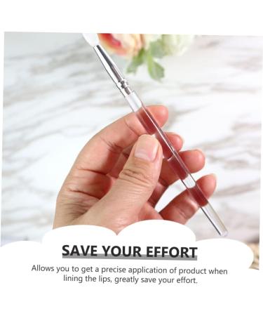 TOVINANNA 6pcs Silicone Lip Brush with Lid Portable Lipstick Applicators Convenient Lipstick Applicators Eye Shadows Makeup Tools Makeup Use Lipstick Brush Makeup Beauty Tools Lip Mask Brush - Buy Online on GoSupps.com