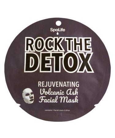 Shop SpaLife Rock the Detox Rejuvenating Volcanic Ash Facial Mask - 10 Count | International Shipping Available - Buy Online on GoSupps.com
