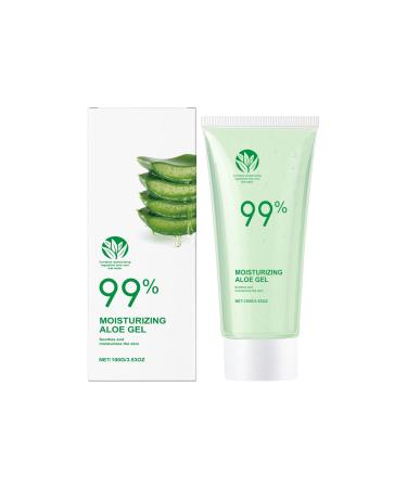 LISAELIXIR Organic Aloe Vera Gel Natural Soothing & Hydrating Gel for Face Body & Sensitive Skin After Sun Moisturizer Eco-Friendly Farm-to-Face Formula