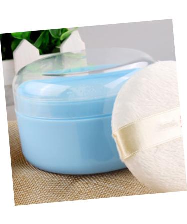 Beavorty 6pcs Kids Travel Set with Makeup Containers and Portable Powder Sieve - Blue - Buy Online on GoSupps.com