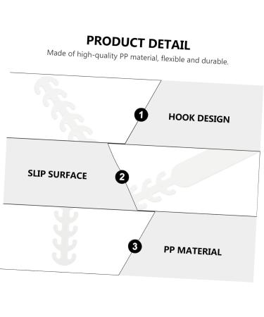 Minkissy 20 Pack Masking Hook & Ear Strap Adjuster - Facial Extension Tape & Support Frames for Comfortable Wear - Buy Online on GoSupps.com