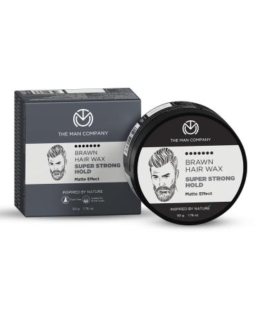 Buy The Man Company Hair Styling Wax Cream with Almond & Argan Oil - Extra Strong Hold Matte Effect Paraben & Silicone Free | 1.7oz International Shipping - Buy Online on GoSupps.com