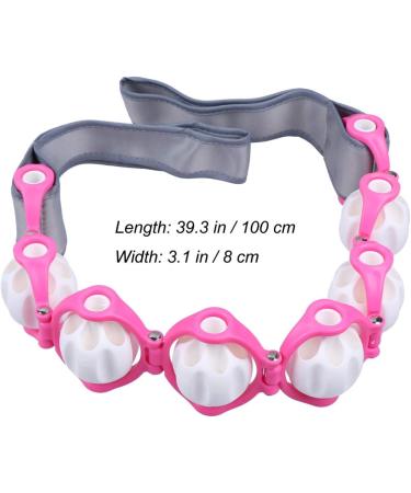 Milist Body Massage Rope - Therapeutic Back & Shoulder Massager | Pink Trigger Point Self-Massage Device for Relaxation - Buy Online on GoSupps.com