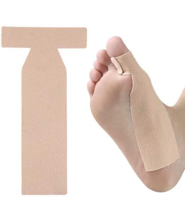 Adhesive Toe Grip Tape 6pcs Set for Bunion Support - Hallux Valgus Bandage 9.5X10.3cm - Buy Online on GoSupps.com