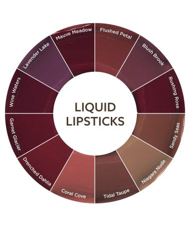 Burt's Bees Glossy Liquid Lipstick Garnet Glacier - 0.21 oz (Pack of 1) - Buy Online on GoSupps.com