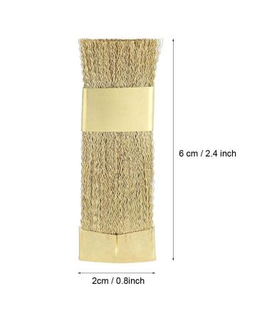 Premium Nail Art Copper Wire Brush - Cleaning Brush for Manicure | Gold Copper Wire Accessories for Perfect Nails - Buy Online on GoSupps.com
