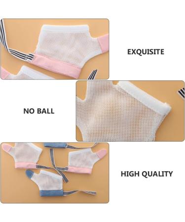 Milists Anti-Eating Gloves for Kids - 2 Pairs of Finger-Sucking Guards for Infants - Prevent Hand Sucking & Eating - Nylon Baby Safety Solution - Buy Online on GoSupps.com