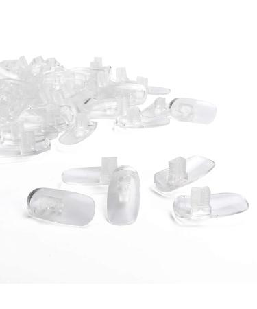 200pcs Clear Replacement Nail Tips for Nail Art Training & Practice - Salon Quality Acrylic Fake Nails - Buy Online on GoSupps.com