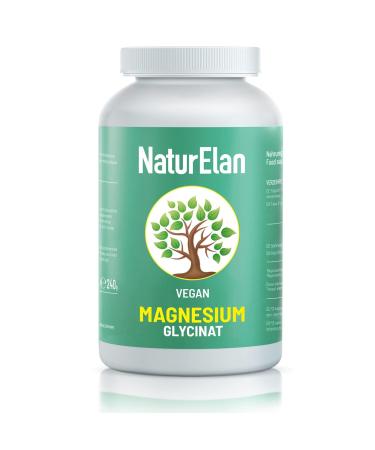 Magnesium glycinate high -dosed capsules - 270 vegan capsules 770mg magnesium glycinate per capsule including 100mg elementary magnesium laboratory testing produced in Germany - Buy Online on GoSupps.com