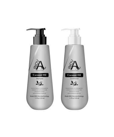 Coconut Oil Shampoo And Conditioner 11 Oz Each