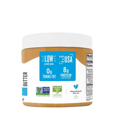 Natural Way Peanut Butter Original 16oz Jar - Made with Olive Oil, Non-GMO & Gluten Free - Buy Online on GoSupps.com