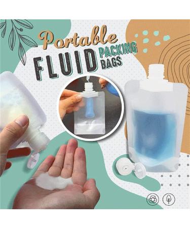 Buy Mrlzlt 9/12th Travel Liquid Packaging - Leak-Proof Refillable Squeeze Bags for Toiletries (12PCs) - International Shipping Available - Buy Online on GoSupps.com
