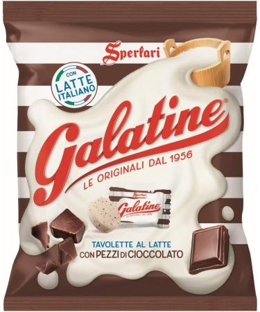  CAIYA Sperlari Galatine Mix Candy with Biscuit taste classic milk with pieces of chocolate and sweet strawberry 115 g 4 packs  - Buy Online on GoSupps.com