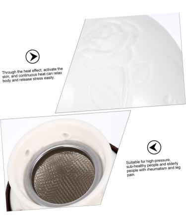 Buy Beaupretty Moxibustion Can & Peach Blossom Body Massager - Universal Moxibustion Device for Face Care - Thin Face Moxibustion Cup & Burner Pot - Shop Internationally - Buy Online on GoSupps.com