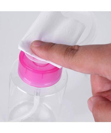 Nail Polish Remover Pump Dispenser 180 ML - Travel-Friendly Empty Liquid Bottle for Makeup Removal - Nail Art Tool (3 Pack) - Buy Online on GoSupps.com
