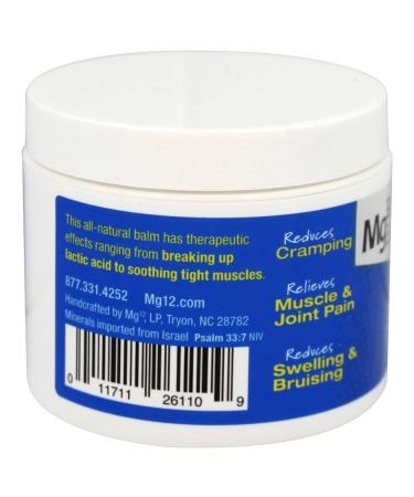 MagneSport Balm Mg12 4 oz - Natural Relief for Sore Muscles - Buy Online on GoSupps.com