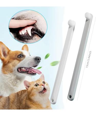 2 Pcs Pet Toothbrush Small Dog Toothbrush Soft Toothbrush for Cat 360 Degree Round Teeth Care Pet Teeth Cleaning for Puppy Small Dog and Cat - Buy Online on GoSupps.com
