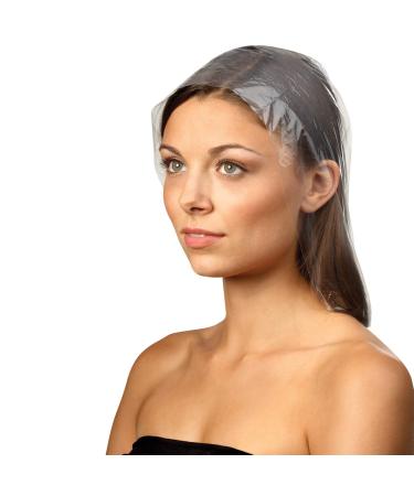 BaBylissPRO Pop-ups Clear Plastic Processing Caps Bag of 100