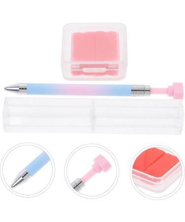 Healeved 2 Sets Nail Art Drill Pen Finger Nails Beads Rhinestone Picker Gems Manicure Tools Nail Polish Pens Striping Liner Brush Refillable Wax Pen Rhinestones Picking Pen Manicure Pen Abs - Buy Online on GoSupps.com