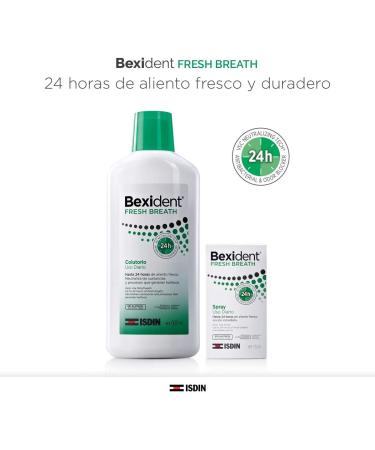 Isdin Bexident Fresh Breath Mouthwash (500 ml) - Buy Online on GoSupps.com