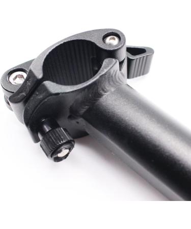 SENQI Aluminum Alloy 25.4mm Adjustable Folding Riser Stem Set - Black BSZ003 | Bicycle Accessories - Buy Online on GoSupps.com