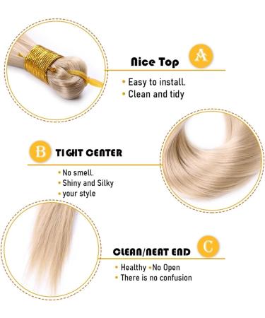 Feather Hair Extension 2 pcs Long Bone Straight Synthetic Hair Extension Easy Silky Bulk Crochet Braid Bundle Pre Stretched Fiber Braiding (Color : 24 Size : 22inches) 22inches 24 - Buy Online on GoSupps.com