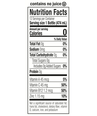 Shop Hint+ Vitamin Coconut Water - Zero Sugar 50% Daily Value Vitamins C A B12 & Zinc | 16 Fl Oz (Pack of 12) - Refreshing & Healthy Hydration - Buy Online on GoSupps.com