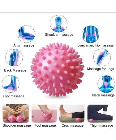 Karlor Igelball Massageball Set - 2 Hedgehog Balls for Body Massage Relaxation & Muscle Relief - Ideal for Shoulders Neck Back & Feet - Buy Online on GoSupps.com