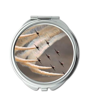 YENDOSTEEN fighter aircraft Mirror Travel Mirror c wing fighter pocket mirror portable mirror