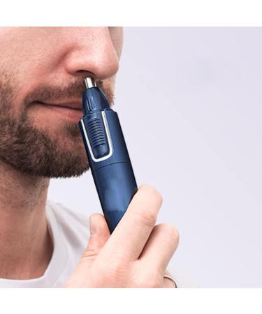 Nose Hair Trimmer - Safe Ear & Nose Trimming for Men | Precision Facial Care Razor - Buy Online on GoSupps.com