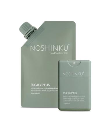 Noshinku Pocket Hand Sanitizer Refill Kit (Eucalyptus)