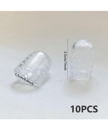 Toe Protector - 10PCS Anti-Friction Silicone Toe Caps for Pain Relief | Small Toe Sleeve Covers for Corns & Blisters - Buy Online on GoSupps.com