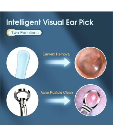 Touchbeauty WiFi Ear Wax Removal Otoscope - 1080p Waterproof Camera for Kids & Pets | 360 Wide-Angle - Buy Online on GoSupps.com