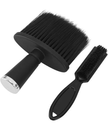 Soft Nylon Bristles Ergonomic Handle Hair Sweep Brush for Beard Neck Face Skin Friendly Daily Necessity - Buy Online on GoSupps.com