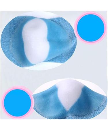 minkissy 1pair Foot Protection Socks Protective Cover Heel Socks Cotton Fabrics Nylon Gel Socks Sky Blue Socks Feet Heel Socks Antichapping Socks Sleep Socks Whitening Ripstop Socks medium - Buy Online on GoSupps.com