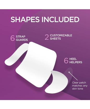 ClearComfort Medagel Blister Prevention Patches | Heel & Foot Protection | Instant Cooling & Soothing Relief | 14 Mixed Size Patches - Buy Online on GoSupps.com