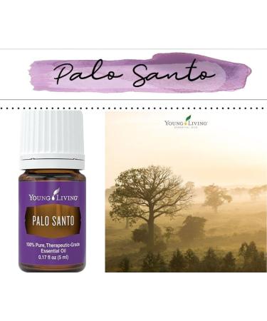 Young Living Palo Santo Essential Oil 5ml - Pure Natural Aromatherapy for Meditation & Inspiration - Ideal for Diffuser - Premium-Grade - Buy Online on GoSupps.com