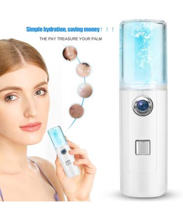 30ml USB Mini Size Nano Mist Spray Portable Facial Steamer Atomization Mister Facial Moisturizing Mist Sprayer for Face Hydrating Daily Makeup - Buy Online on GoSupps.com