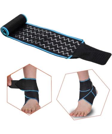 Milageto Supportive Foot Brace - High Quality Ankle Injury Recovery Aid | Blue | International Shipping Available - Buy Online on GoSupps.com
