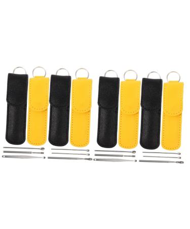 KESYOO 8sets Wear-Resistant Ear Wax Tool Set Compact Ear Cleaning Kit for Adults Portable and Easy to Use Includes for Home and Travel