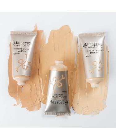 Benecos Effect Creamy Make-Up Caramel - 1oz | Natural & Vegan - Buy Online on GoSupps.com