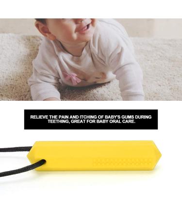 Yellow Cooling Bite Ring for Babies | Teething Relief & Motor Skill Development - Buy Online on GoSupps.com