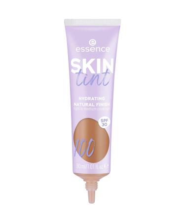 Buy Essence Skin Tint No. 100 Nude - Moisturizing Vegan Make-up Oil-Free SPF 30 Perfume-Free (30 ml) - International Shipping Available - Buy Online on GoSupps.com