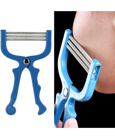 AHEOVSD Handheld Facial Hair Removal Threading Tool Set - 2 Pieces | Women's Face Epilator for Hair Removal | Beauty Tools - Random Color - Buy Online on GoSupps.com