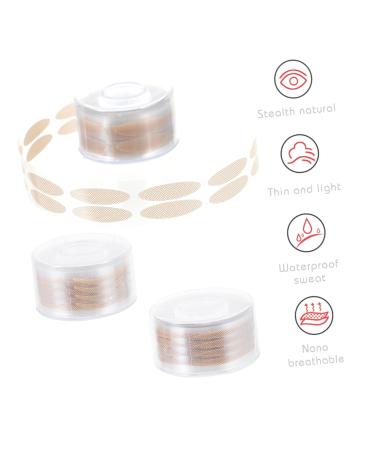 DOITOOL Eyes Tapes 3 Rolls Reel Double Eyelid Stickers Invisible Tapes Female Eyelid Stickers Cosmetic Applique - Buy Online on GoSupps.com