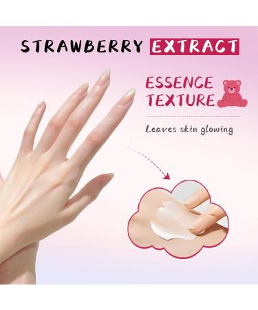 2PC Hand Cream with Strawberry Nourishing Hand Ointment Hand Cream Nourishes and Hydrates Improves Skin Elasticity Restores Chapped Skin Suitable for all Skin Types - Buy Online on GoSupps.com