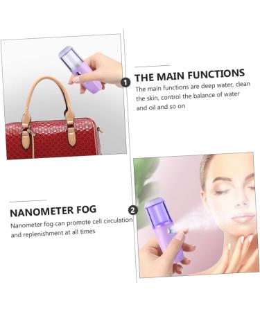 BIUDECO 1Pc Charging Moisturizing Mister for Face Compact Facial Humidifier Portable Beauty Care Device for Hydrating Skin Anytime - Buy Online on GoSupps.com