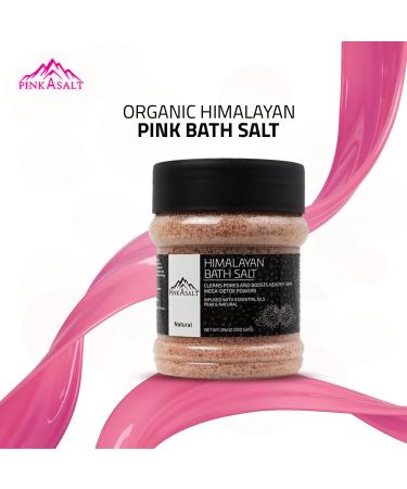 Pink Himalayan Bath Salt for Acne & Irritated Skin - Citrus Essential Oils - 19.4 OZ - Buy Online on GoSupps.com